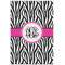 Zebra Print Poster - Matte - 24x36 (Personalized)