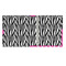 Zebra Print 3 Ring Binders - Full Wrap - 1" - OPEN INSIDE