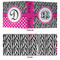 Zebra Print 3 Ring Binders - Full Wrap - 3" - APPROVAL