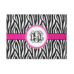 Zebra Print 5' x 7' Indoor Area Rug (Personalized)