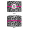 Zebra Print 8" Drum Lampshade - APPROVAL (Fabric)