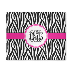 Zebra Print 8' x 10' Indoor Area Rug (Personalized)