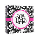 Zebra Print Canvas Print - 8x8 (Personalized)
