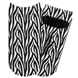 Zebra Print Adult Ankle Socks (Personalized)