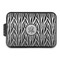 Zebra Print Aluminum Baking Pan with Black Lid (Personalized)