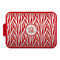 Zebra Print Aluminum Baking Pan with Red Lid (Personalized)