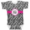 Zebra Print Baby Bodysuit 3-6