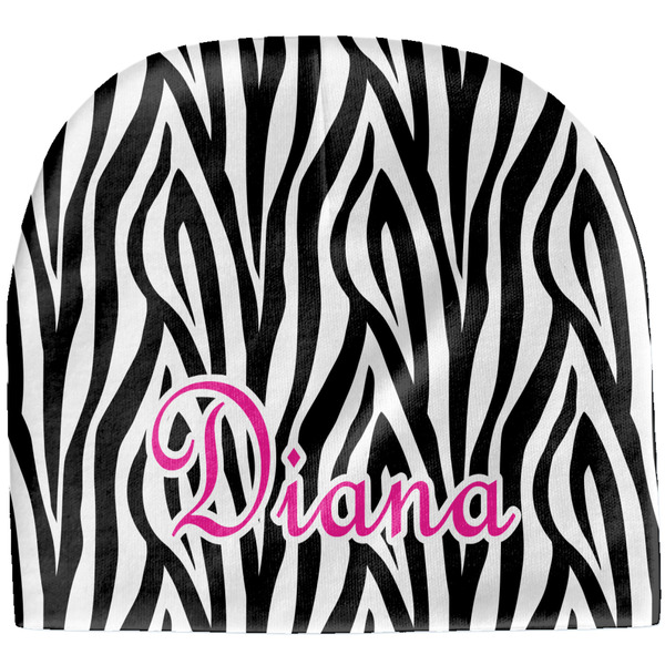 Custom Zebra Print Baby Hat (Beanie) (Personalized)