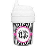 Zebra Print Baby Sippy Cup (Personalized)