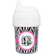 Zebra Print Baby Sippy Cup (Personalized)