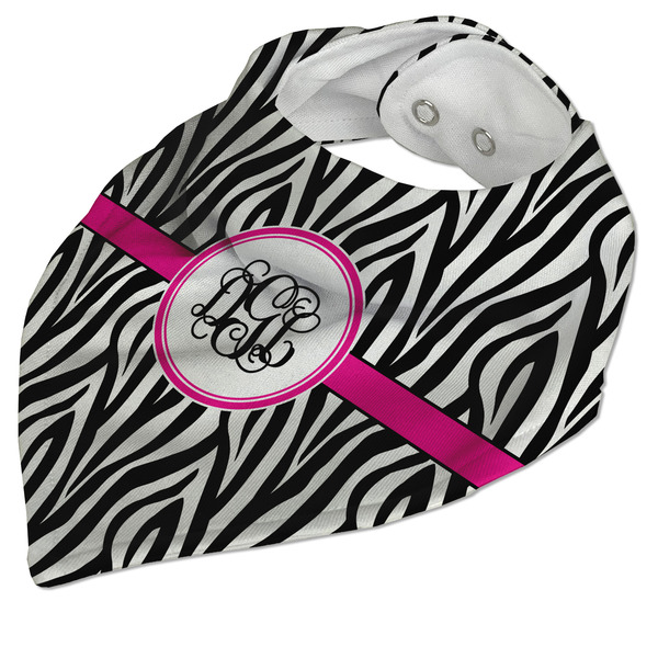 Zebra Print Bandana Closed
