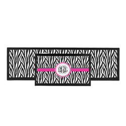 Zebra Print Bar Mat (Personalized)
