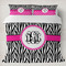 Zebra Print Bedding Set- King Lifestyle - Duvet