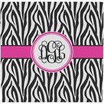 Zebra Print Ceramic Tile Hot Pad (Personalized)