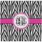 Zebra Print Ceramic Tile Hot Pad (Personalized)