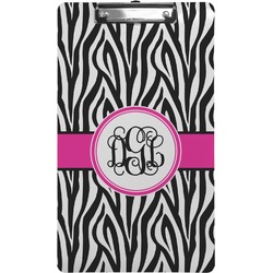 Zebra Print Clipboard (Legal Size) (Personalized)