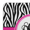 Zebra Print Coaster Set - DETAIL