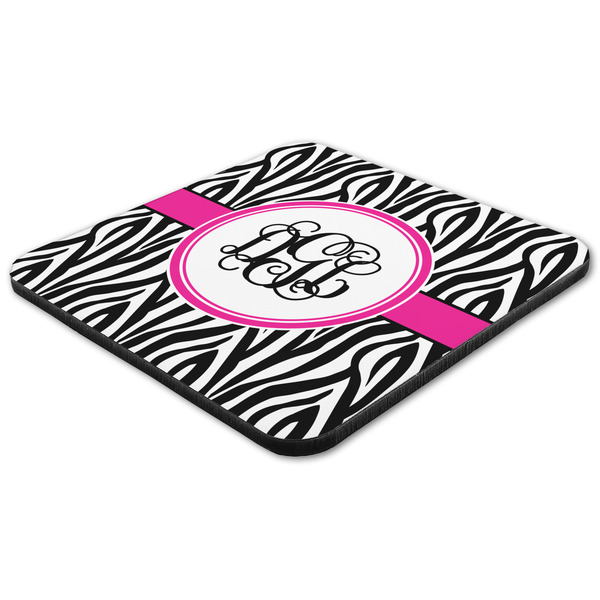 Zebra Print Coaster Set - FLAT (one)