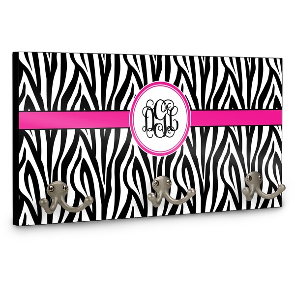 Zebra Print Coat Hanger Main
