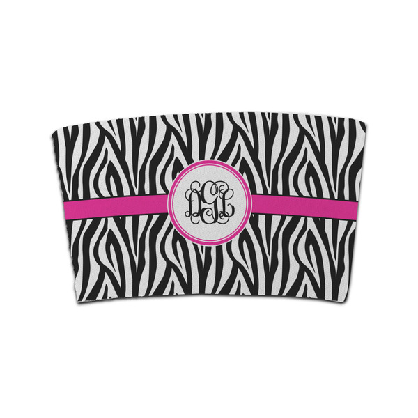 Custom Zebra Print Coffee Cup Sleeve (Personalized)
