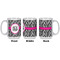 Zebra Print Coffee Mug - 15 oz - White APPROVAL