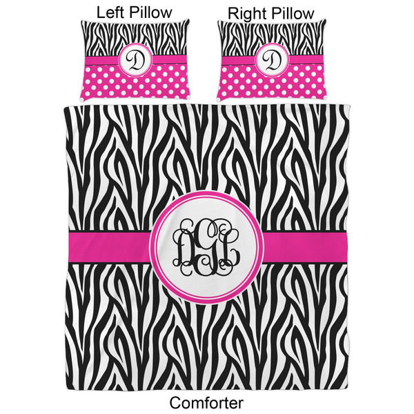 Zebra Print Comforter Set - Queen - Approval