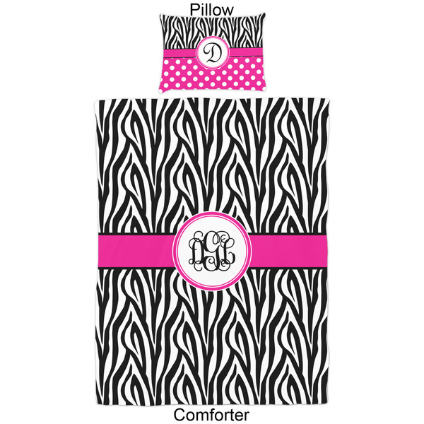 Zebra Print Comforter Set - Twin - Approval