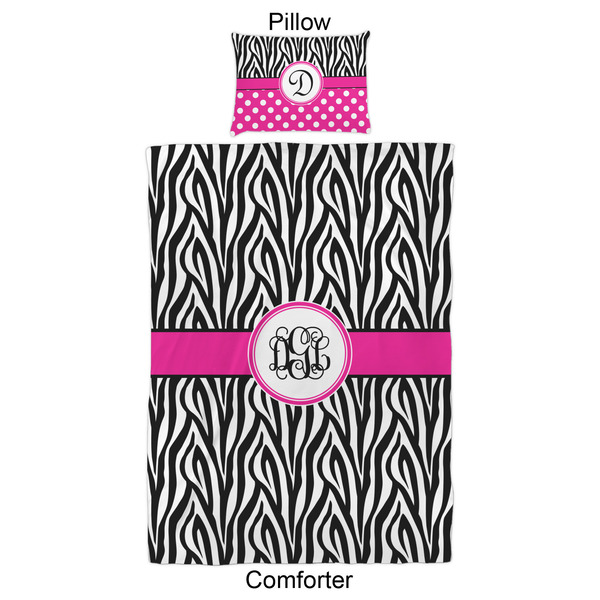 Zebra Print Comforter Set - Twin XL - Approval