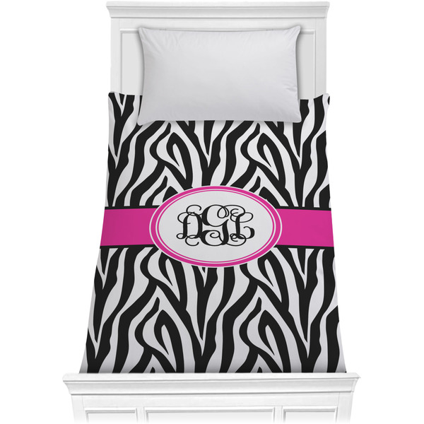 Zebra Print Comforter (Twin)