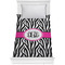 Zebra Print Comforter (Twin)