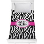 Zebra Print Comforter - Twin XL (Personalized)