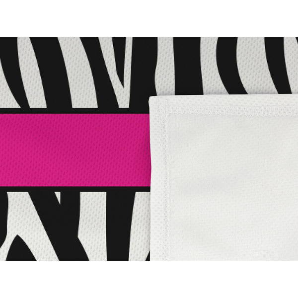 Zebra Print Cooling Towel- Detail