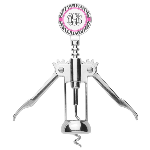 Zebra Print Corkscrew - Alt