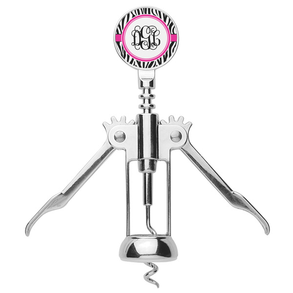 Zebra Print Corkscrew - Alt