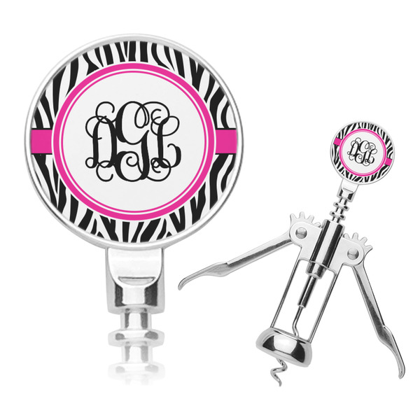 Custom Zebra Print Corkscrew (Personalized)