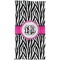 Zebra Print Crib Comforter/Quilt - Apvl