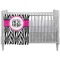 Zebra Print Crib - Profile