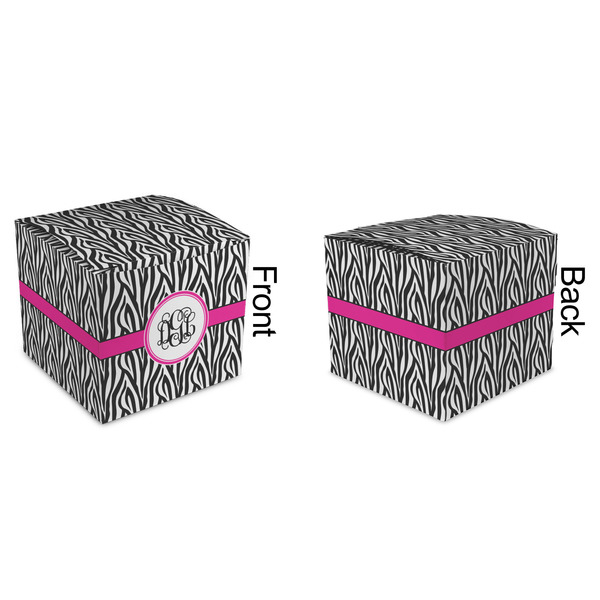 Zebra Print Cubic Gift Box - Approval