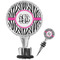 Zebra Print Wine Bottle Stopper (Personalized)