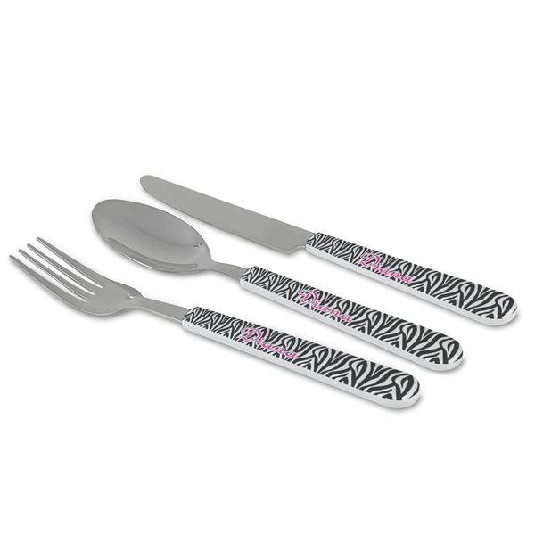 Zebra Print Cutlery Set - MAIN