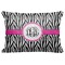 Zebra Print Decorative Baby Pillow - Apvl