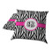 Zebra Print Decorative Pillow Case - TWO