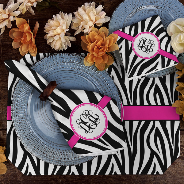 Zebra Print Dining Set