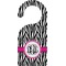 Zebra Print Door Hanger (Personalized)