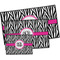 Zebra Print Door Mat (Personalized)