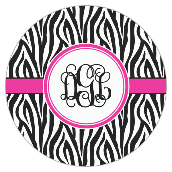 Zebra Print Drink Topper - Medium - Single