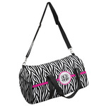 Zebra Print Duffel Bag - Small (Personalized)