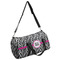 Zebra Print Duffel Bag (Personalized)