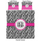 Zebra Print Duvet Cover Set - Queen - Approval