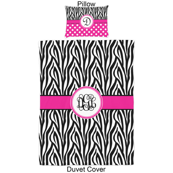 Zebra Print Duvet Cover Set - Twin - Approval